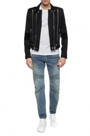 Jeansy z przetarciami, zdjęcie 2 Jeansy z przetarciami od Balmain